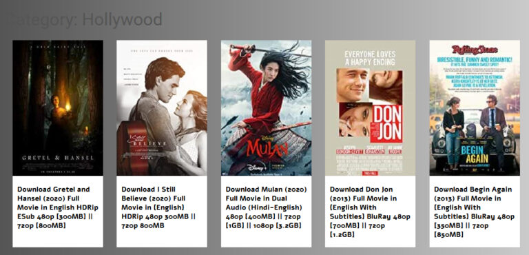 Hollywood movie in Hindi 300mb